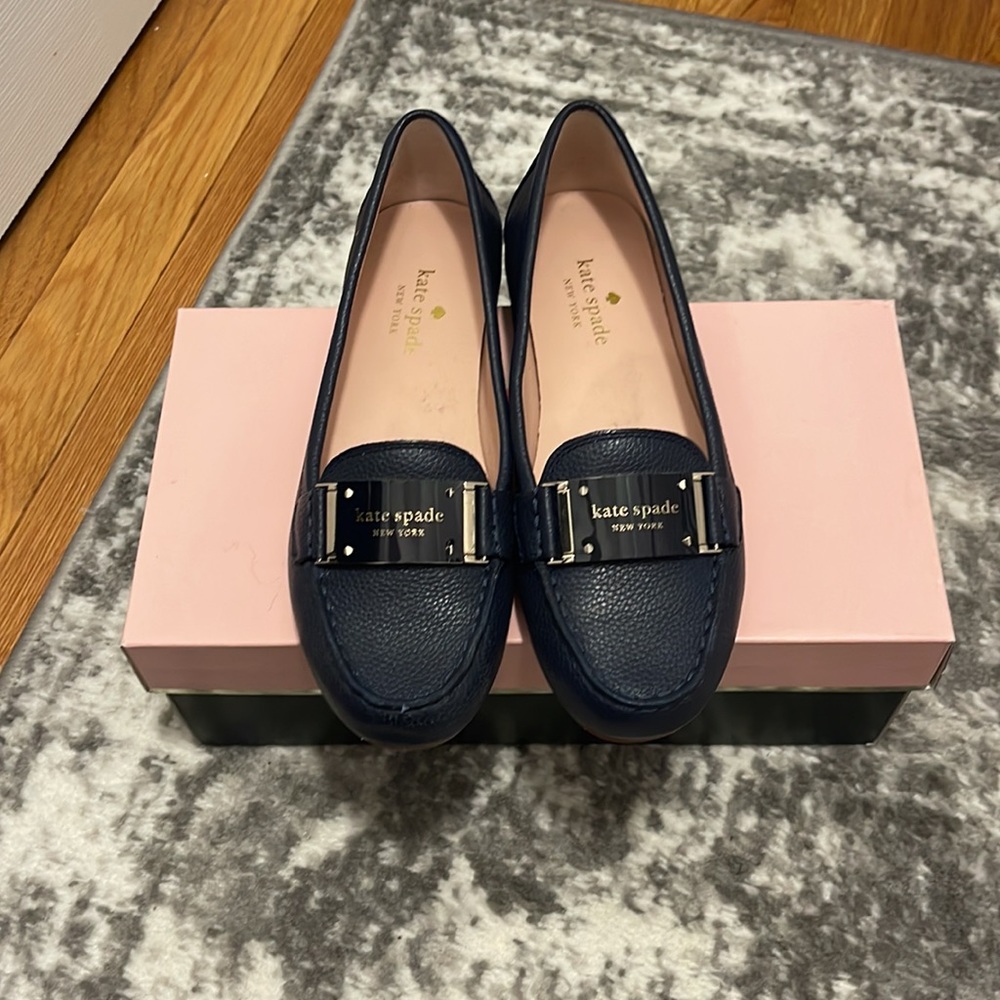 Kate Spade Blazer Blue Flats